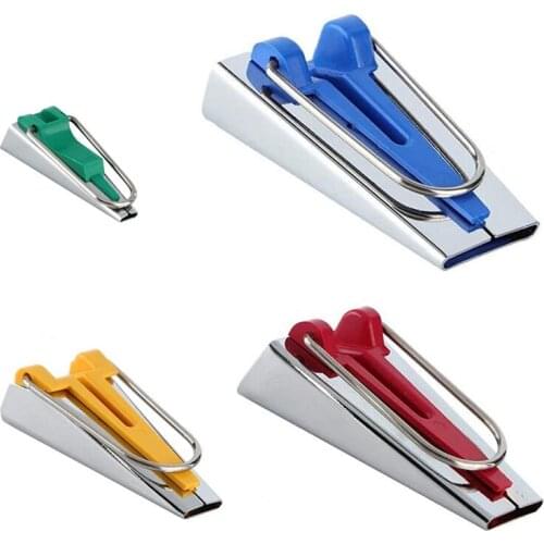 Bias Tape Maker Set 6MM 12MM 18MM 25MM Sewing Quilting Tools Binding Tape Maker