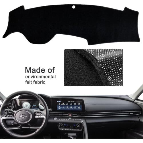 Dashboard Cover Dash Mat for Hyundai Elantra Avante i30 Sedan CN7 2021~2023 Pad Sunshade Cushion Sunshield Visor Car Accessories