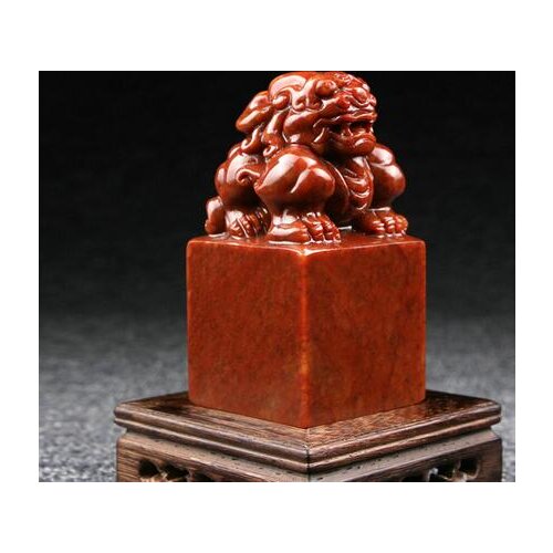 Jade Seal Shoushan Stone Decoration