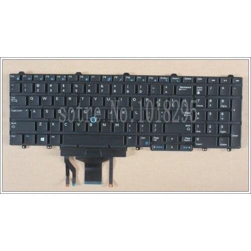 NEW for Dell Latitude E5550 laptop keyboard US NO Frame PK1313M4A00 0N7CXW SN7232 SG-63300-XUA