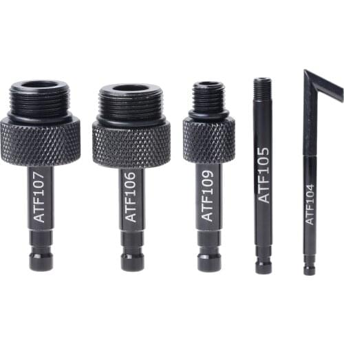 New 5Pcs DSG 01J 09G CVT 722.9 Car Transmission Fluid Oil Filling Filler Adapter Oil Filler Gearbox Connector For VW Audi Benz