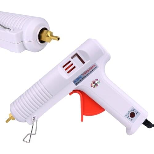 110W Hot Melt Glue Gun Adjustable High Temperature Glue Gun Graft Repair Tool Heat Gun AC110-240V For 11mm Glue Stick