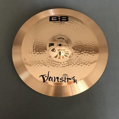 VANSIRCYMBAL Professional B8 CYMBAL 14" hi hat+16" crash+18' crash+20" ride+BAG 5pcs