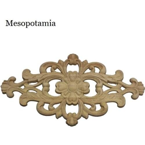 DIY Scrapbooking Corner Protectors Arts Crafts Household Adornment Exquisite Precision Carving Wood Hollow Bead Crafts