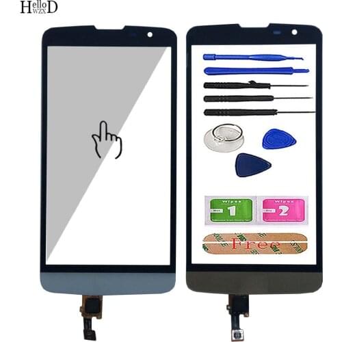 5.0'' Touch Screen For LG L Bello D331 D335 D337 Mobile Phone Touch Panel Front Glass Digitizer Tools 3M Glue