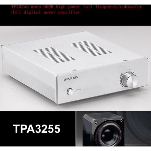 TPA3255 mono 600W high power full frequency/subwoofer can choose fever HIFI digital power amplifier, THD is 10