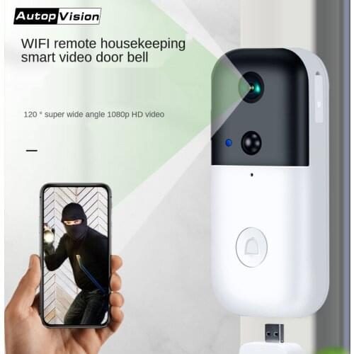 M07 Smart Doorbell Camera IP 1080P Phone Door Bell For Apartments IR Alarm Wireless Security Intercom WIFI Video Doorbell