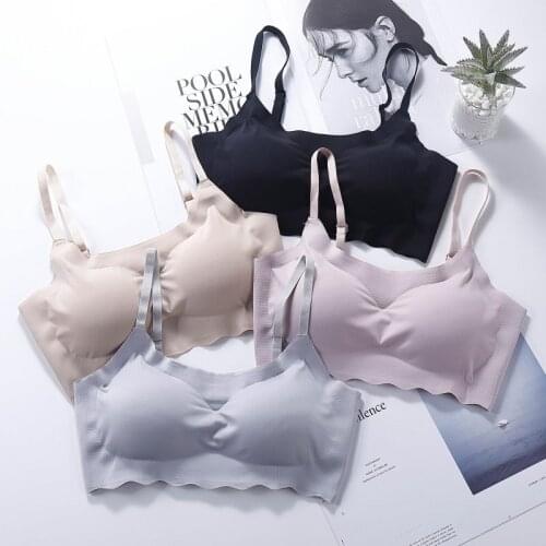 Women Padded Seamless Bras Underwear Push Up Female Bralette Sexy Fitness Bras Lingeries