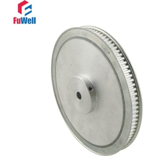 80T XL Timing Pulley 10/12mm Inner Bore Dia. 11mm Belt Width 5.08mm Pitch 80Teeth Aluminum Alloy Synchronous Timing Belt Pulleys