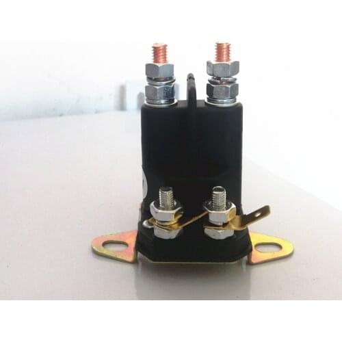 12V/24VDC 100A AMP 4 Pin starting Relay On/Off Car Auto Power Switch Plastic Double Batteries Isolator for Forklift Engineering