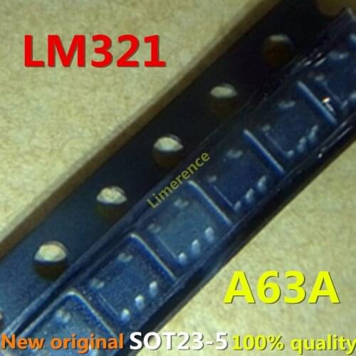 20PCS LM321 SOT23-5 A63A SOT23 LM321MFX SOT-23 SMD New and Original IC Chipset Support the BOM one-stop supporting services