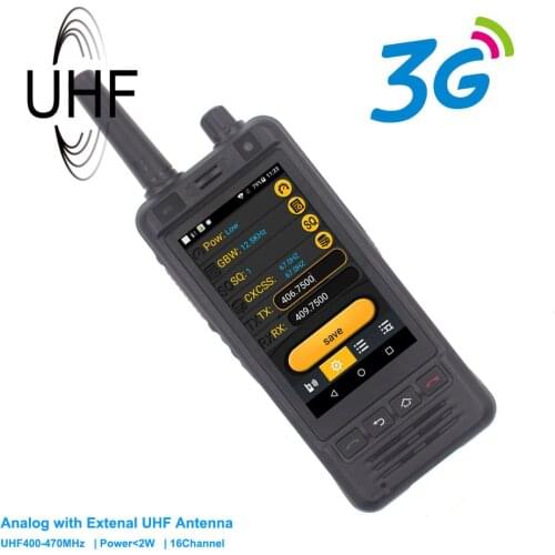 3G Mobile Phone W5 PTT Radio IP67 Waterproof UHF 400-470MHz Walkie Talkie 5MP Camera Dual SIM Android 6 smart phone