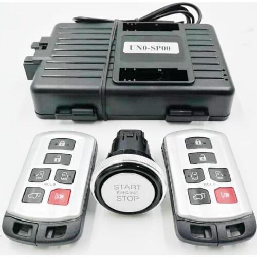 For Toyota Sienna add push button Start stop system and Remote key start stop system