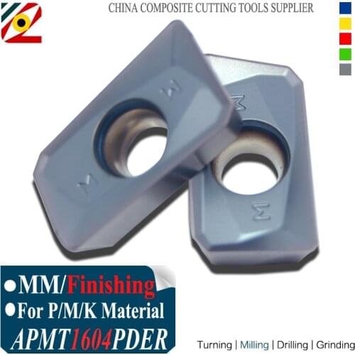 EDGEV APMT1604PDER MM M2 Milling Carbide Inserts Indexable End Milling Cutter CNC Machine used for BAP400R ToolHolder