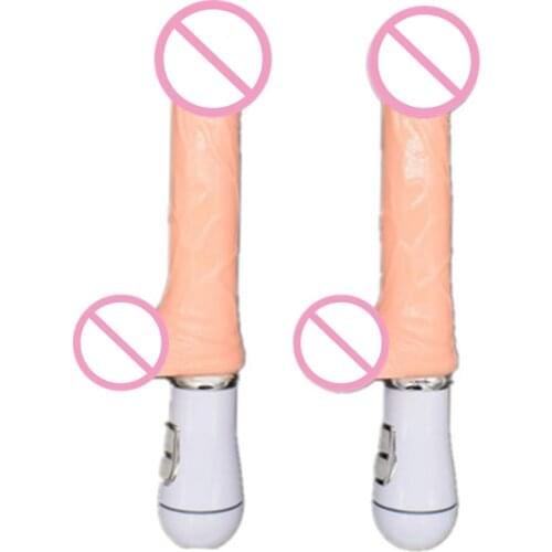 Simulation dildo vibrator vibrator AV massage stick female masturbation Simulation G Spot Electric Vibrating Rod adult Sex Toys