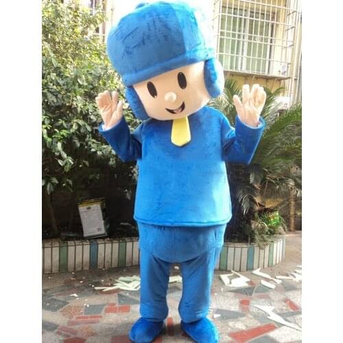 Boy Mascot Costume Suits Cosplay Party Game Dress Apparel Cartoon Character Birthday Clothes Carnival Halloween Easter Adults