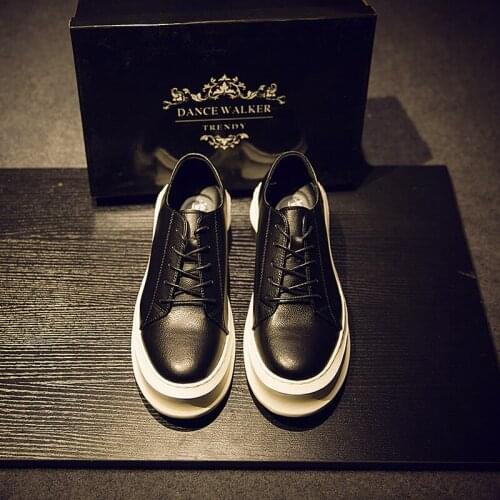 Men Sneakers white classic comfort trend men casual shoes super confident man platform sneakers 2019 basketball man V16-16