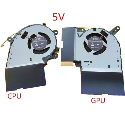 New Original CPU GPU Cooling Fan With Heatsink FOR ASUS ROG Strix Hero III G731GW 5V