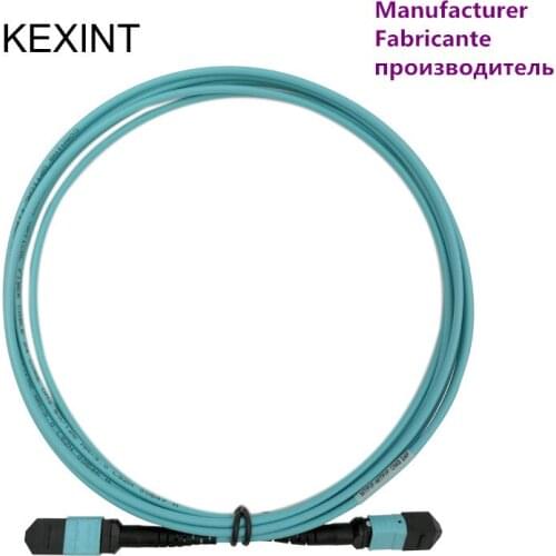 Fiber optic patch cord MTP-MTP famale OM3 12core 40G Wholesale