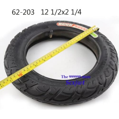 Tyre 12 1/2X2 1/4 ( 62-203 ) fits Many Gas Electric Scooters 12 Inch tube Tire For ST1201 ST1202 e-Bike 12 1/2X2 1/4