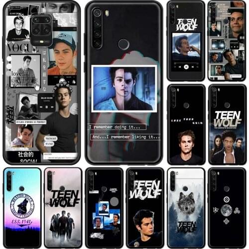 Hot Teen Wolf Dylan O'Brien Silicone Case Coque For Xiaomi Redmi Note 9 9S 8T 8 Pro 8A 7 7A 9A 9C 9i 6 6A Soft Cover Fundas Capa