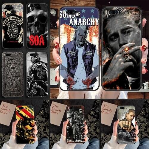 Sons of Anarchy Phone case For Xiaomi Mi Max Note 3 A2 A3 8 9 9T 10 Lite Pro Ultra black 3D funda silicone cover art cell cover