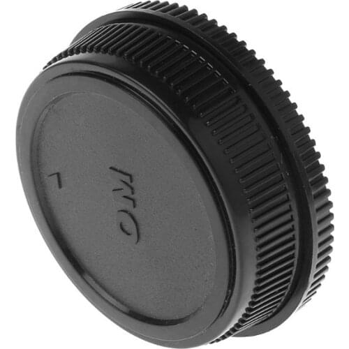 Rear Lens Body Cap Camera Cover Anti-dust Mount Protection Plastic Black for Olympus OM