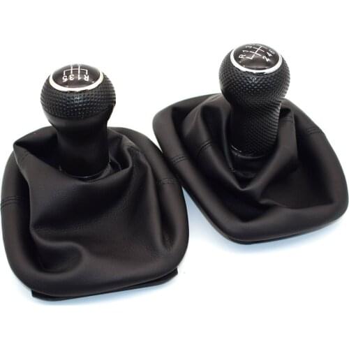 12mm 5 Speed 6 Speed Car Styling Gear Shift Knob Lever Stick Gaiter Boot Cover Collar FOR VOLKSWAGEN FOR VW JETTA GOLF 3
