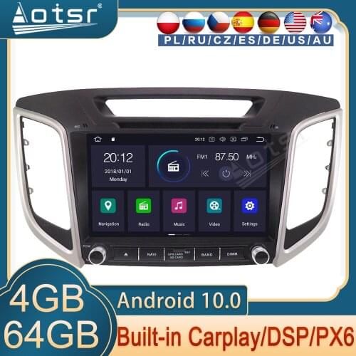 Android 10 Car Radio Multimedia Navigation For Hyundai Creta IX25 2015 2016 2017 2018 2019 2din No DVD Player Audio Auto Stereo