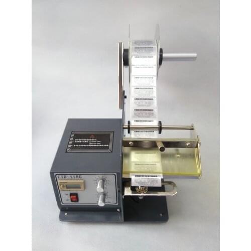 FTR-118C Automatic Label Peeling Machine Sticker Label Separator Barcode Electro-optic Sensor