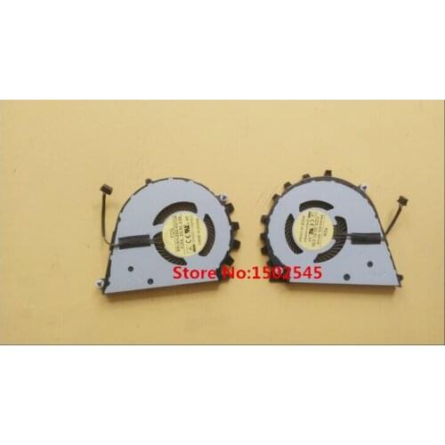 Free Shipping Original Laptop CPU Cooling Fan For HP ZBook-17 Studio-G3 Fan 840960-001 2PCS Set