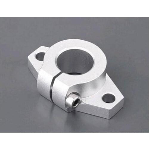 Hot Sale! 4pcs/lot SHF25 25mm horizontal linear shaft support 25mm Linear Rail Shaft Support XYZ Table CNC SHF Series Rail Shaft