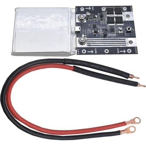 GT-690 Portable Pulse Spot Welder Board with 2 Spot Welder Pen & 3.7V 5000MA Battery for Lithium Battery Farad Capacitor