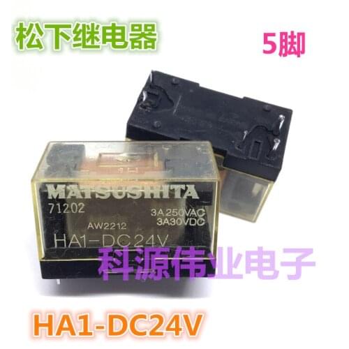 HA1-DC24V 24VDC 5PIN 3A HA1E-DC24V