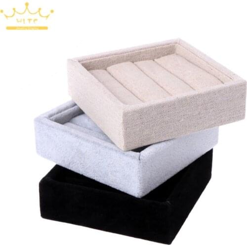 Ring Display Tray Jewellry Showing Case Rings Container Small Holder for Ring Earring Drawer Tray