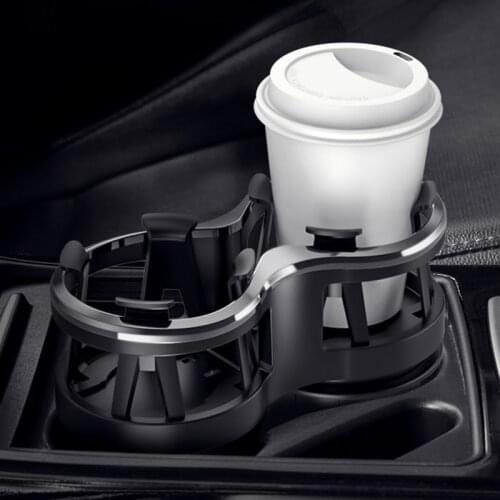 Multi-functional Car Mounted Glass Rack Modified Fixed Car Put Glass Ash Tray Rack Car For Tea Cup Saucer Drink Holder