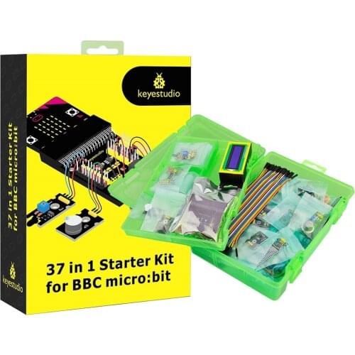 Keyestudio 37 in 1 Sensor Starter Kit for BBC Micro:Bit (NO Micro:Bit Board )