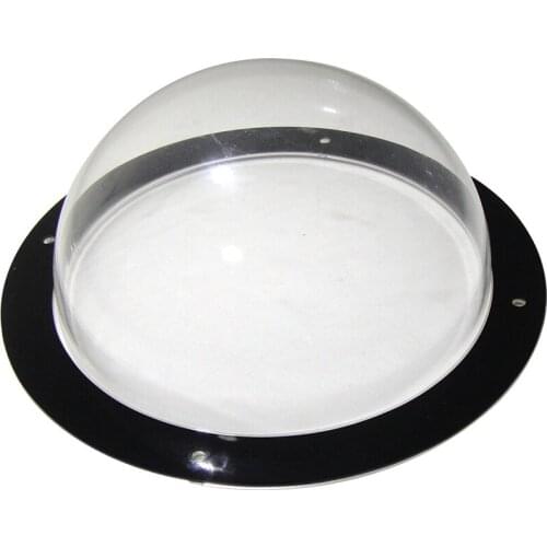 Dog Fence Window For Pet - Durable Acrylic Dog Dome For Backyard Fence, Dog House, Reduced Barking, Necessary Hardware And Instr