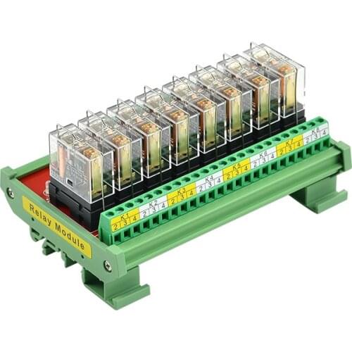 Omron G2R-1 10A Relay Module DC12 / 24 V Input Single Chip Microcomputer PLC Signal Isolation Amplifier Board NPN PNP