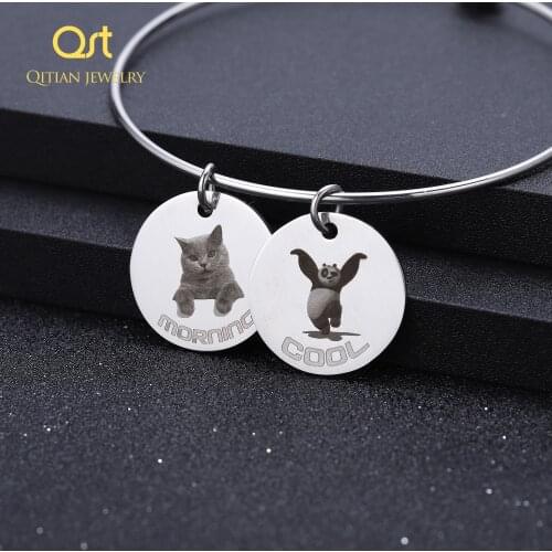 Personalised girls jewellery childrens bracelet -child charm bracelet bridesmaid gift simple bracelet personalised birthday gift