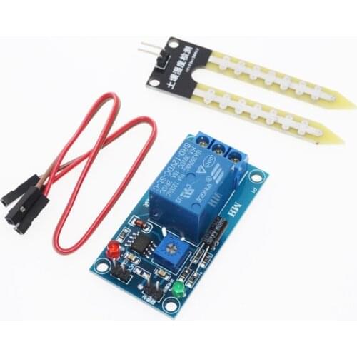 Thinary Soil Moisture Sensor DC 12V Relay Control Module soil moisture sensor relay Automatic watering humidity starting switch