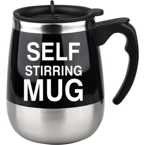 450ml Self Stirring Mug Automatic Mixing Mug for Coffee Milk Grain Oat Stainless Steel Thermal Cup Double Insulated Smart Cup