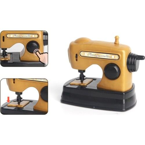Sewing Machine Pretend Play House Applicance Playset Toy for Kids Age 3