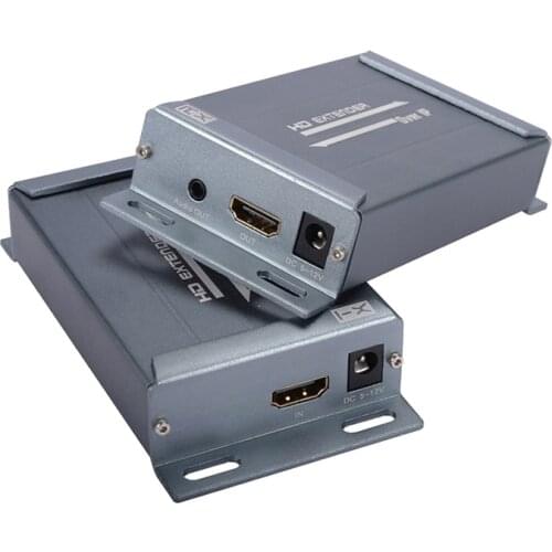CHV891 120m HDMI Extender Over IP TCP UTP STP CAT5e RJ45 LAN Network Support 1080P Extension HDMI Splitter Transmitter Receiver