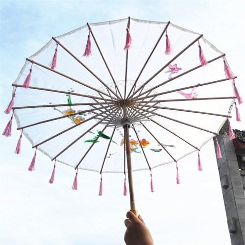 Adult Long Handle Umbrella Vintage Light Clear Beach Umbrella Rain Women Wedding Beach Paraguas Mujer Rain Gear BY50YS