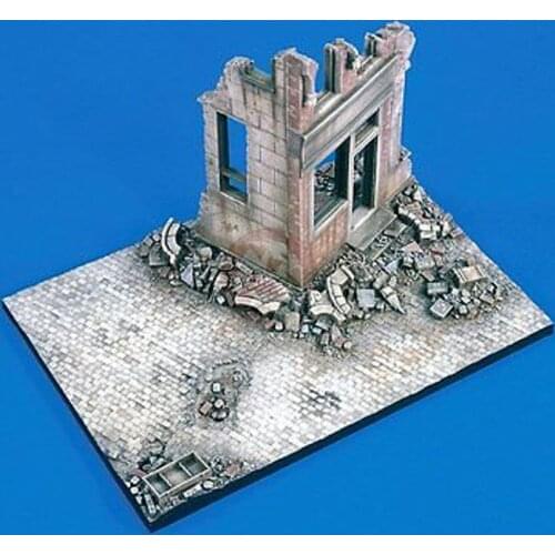 1:35 The second world battle scene layout resin platform unpainted (25 * 17cm) 35877