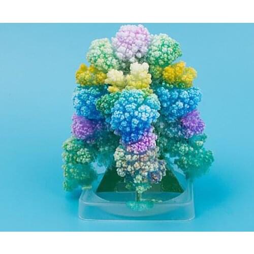 1 Set New DIY Magic Growing Christmas Tree Christmas Gift Paper Stocking Filler Toy