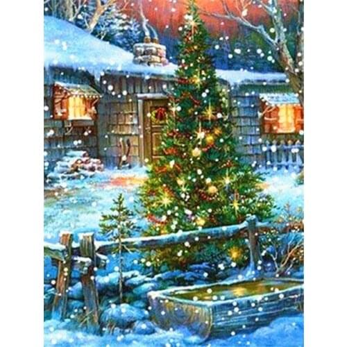 ARMYQZ 5D DIY round diamond square diamond painting Christmas tree diamond mosaic for sale cartoon animal embroidery cross stitc