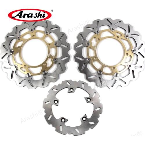 Arashi 310 / 240 mm CNC Front Rear Brake Disc Brake Rotors For SUZUKI GSX 650 F 2008 2009 2010 2011 2012 GSX-650F GSX650F