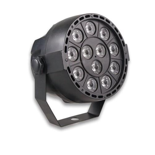 Free Shipping Hot Sale 12*3W LED Flat Par Light Violet Color For DJ Disco Music Concert Ballroom Bar